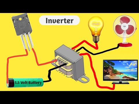 1.5 volt to 220 volt inverter