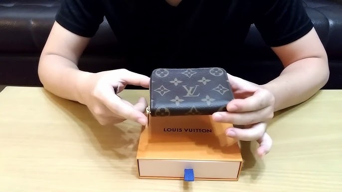 LOUIS VUITTON LOUIS VUITTON Zippy Coin Purse Vertical N63076 Damier  Graphite Canvas N63076