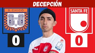 Chicó 0-0 Santa Fe - Liga Dimayor 2025-II - Goles, Resumen y Polémicas