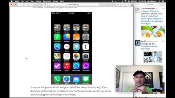 iPhone home screen icons anywhere. NO jail break method.