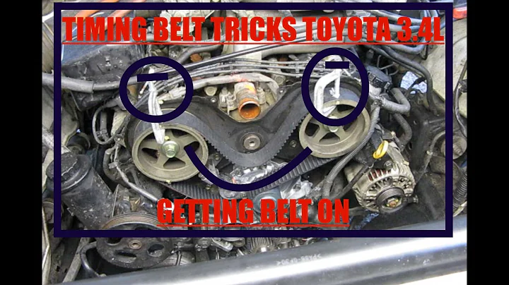 Tricks to Getting Timing Belt on 3.4l 5VZ-FE Toyota