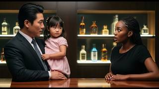 “Can You Pretend to Be My Daughter’s Mom”—The Korean Mafia Boss Whispered to the Black Waitress