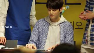 160327 인천 팬싸인회 차은우 피아노