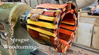 Woodturning  The Exotic Wood Vase