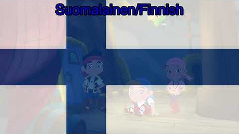Jake & The Neverland Pirates Theme Song (V1) (Suomalainen/Finnish, NTSC)