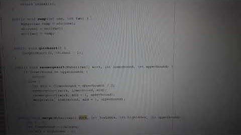 19650082 Dewana Firman A.M Praktikum Struktur Data Advanced Sort