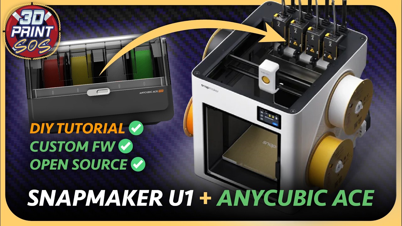 OpenSource WINS! Anycubic + Snapmaker WORKS! - DIY Mod Guide
