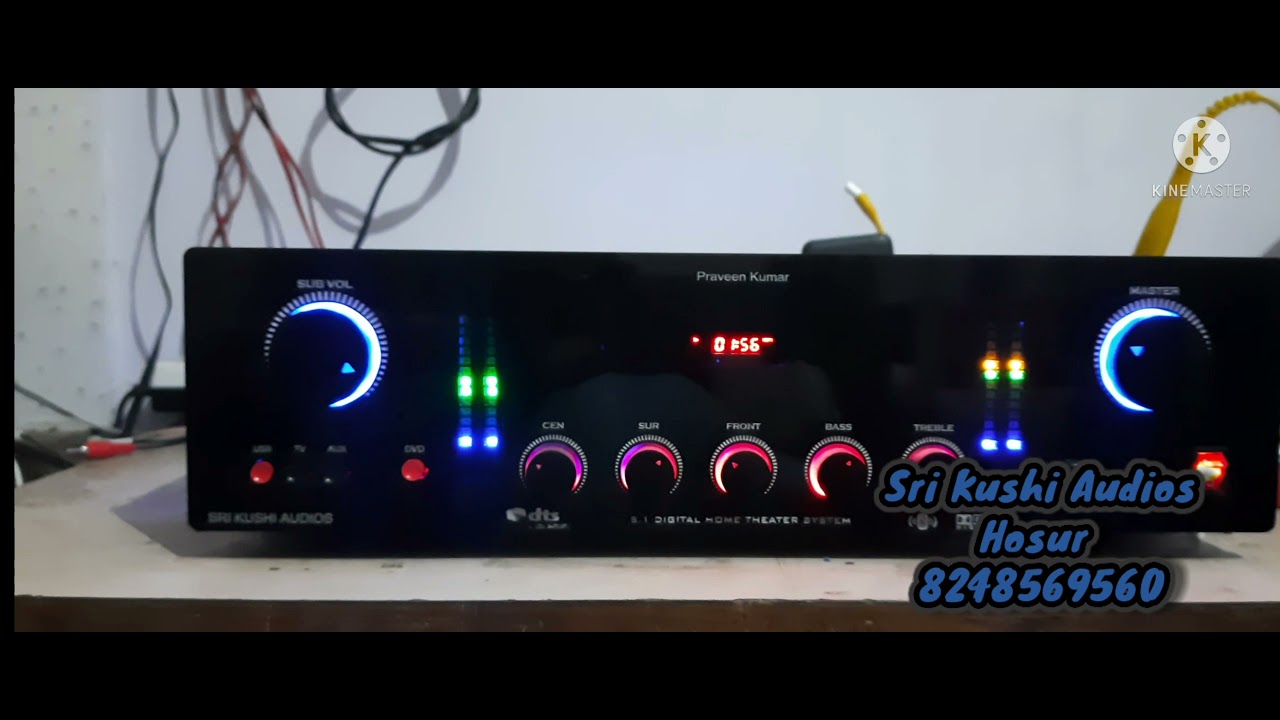 5.1 Home Theatre Amplifier System Sri Kushi Audios Hosur8248569560