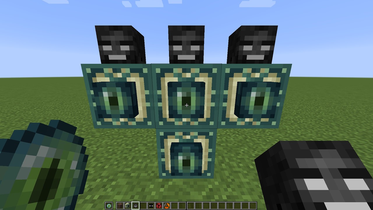 what if you create a Wither Enderman Boss Eye in MINECRAFT - YouTube