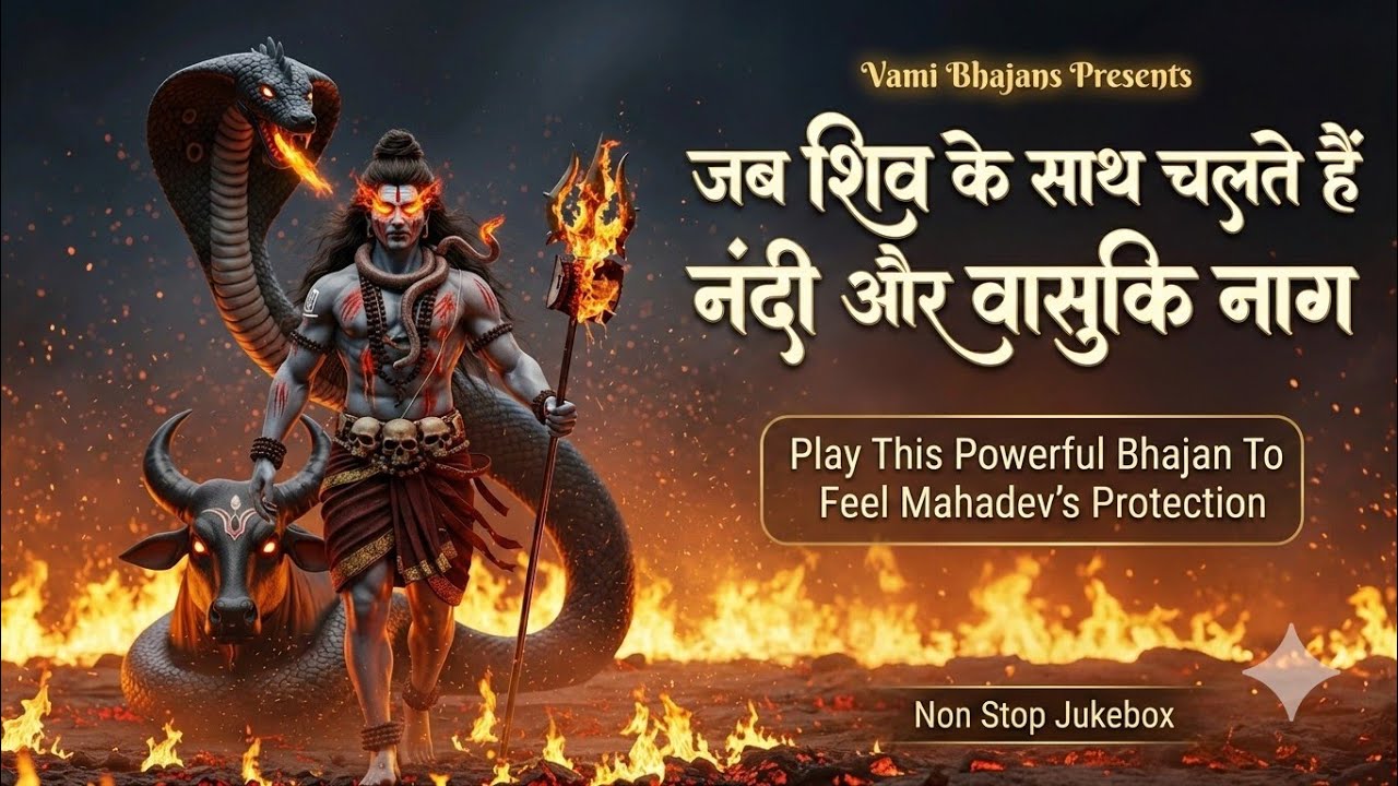 जब शिव के साथ चलते हैं नंदी और वासुकी नाग | Most Powerful Shiva Bhajan | Vami Bhajans