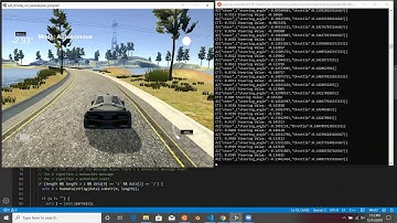 Virtual Racetrack Driving with a PID Controller
