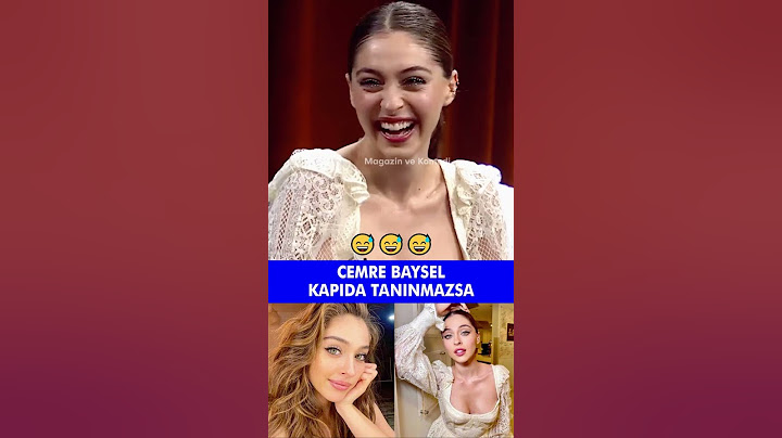 Cemre Baysel Güvenlik Tarafından Tanınmazsa😅