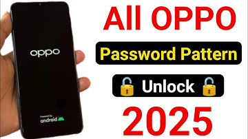 Oppo mobile ka lock kaise tode | How to unlock 🔓 oppo phone if forgot password 🔑 2025
