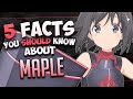 5 facts about maple  bofuri i dont want to get hurt so ill max out my defense