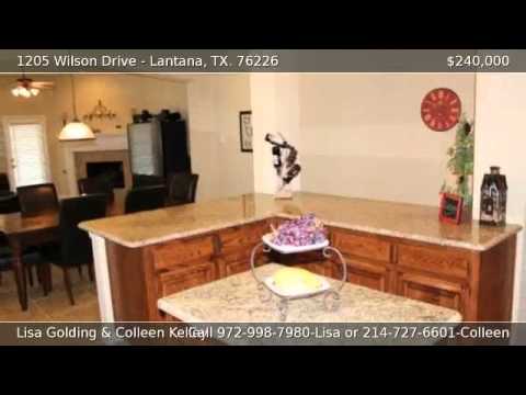 1205 Wilson Drive, Lantana, TX home video tour