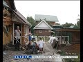 Точечный удар - молния проигнорировала громоотвод и сожгла жилой дом