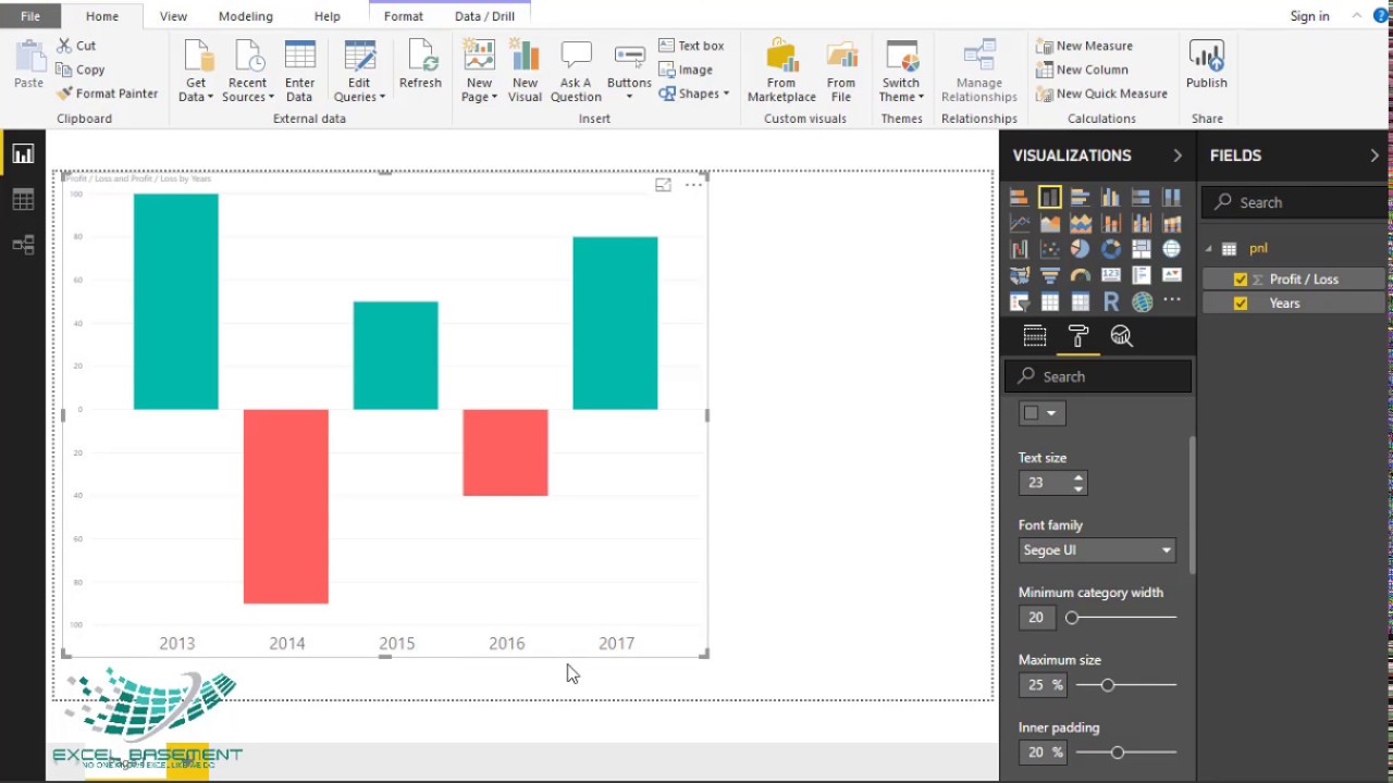 Tornado Chart Power Bi