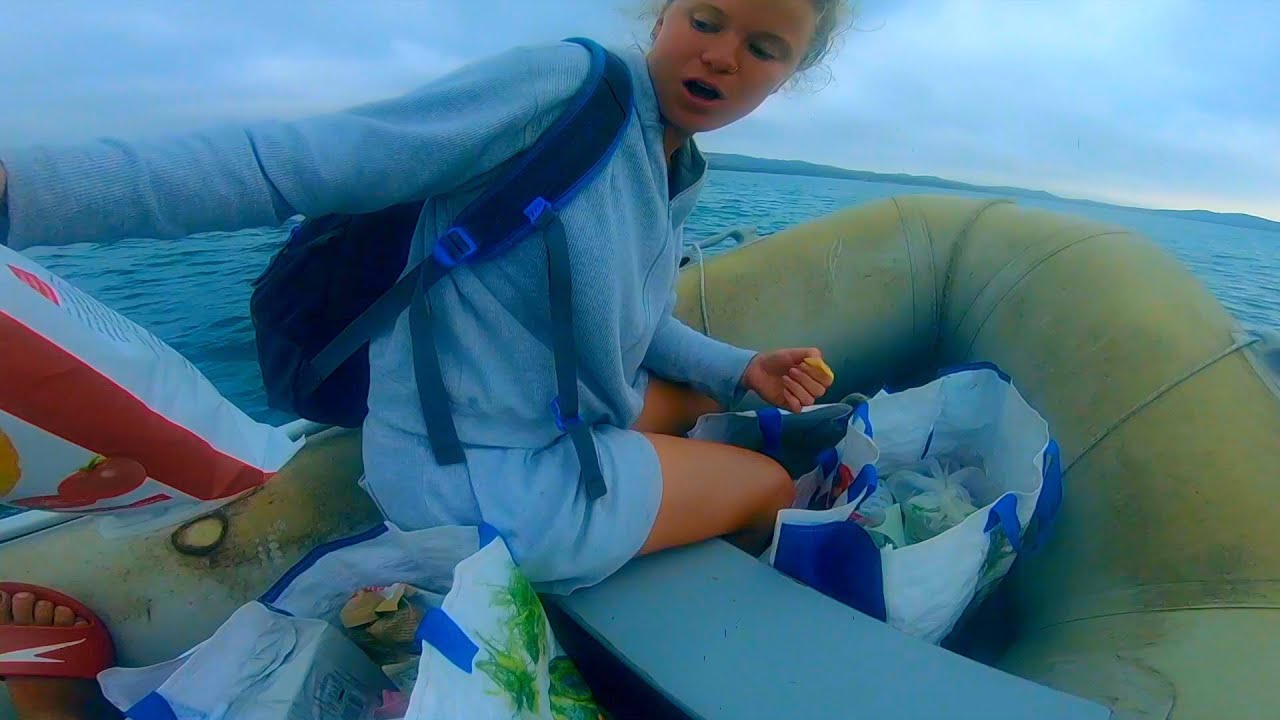 ⁣How We Get Groceries at Sea