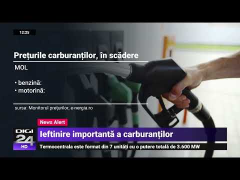 Prețul benzinei a scăzut sub 8 lei pe litru. Carburanții s-au ieftinit cu 7-8% de la începutul lunii