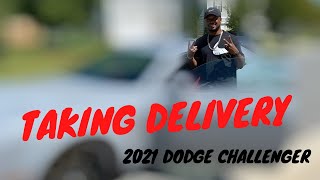 TAKING DELIVERY OF A BRAND NEW 2021 DODGE CHALLENGER WIDEBODY!!!!