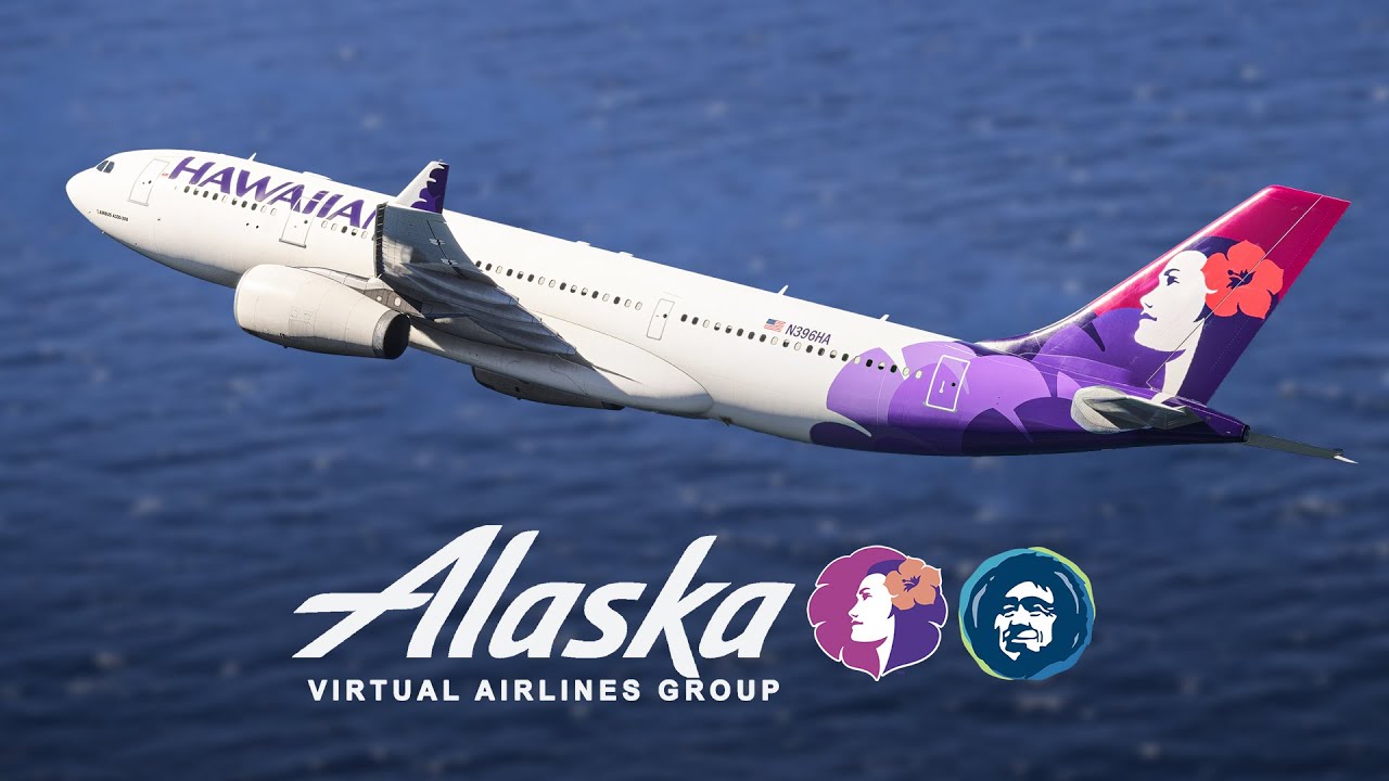 Alaska Airlines Virtual Group: Now Featuring Hawaiian