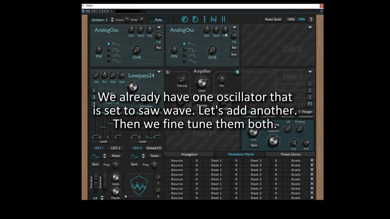 Basic synth programming Creating some patches YouTube