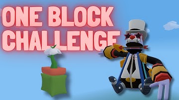 ONE BLOCK CHALLENGE! | Yeeps 2.0