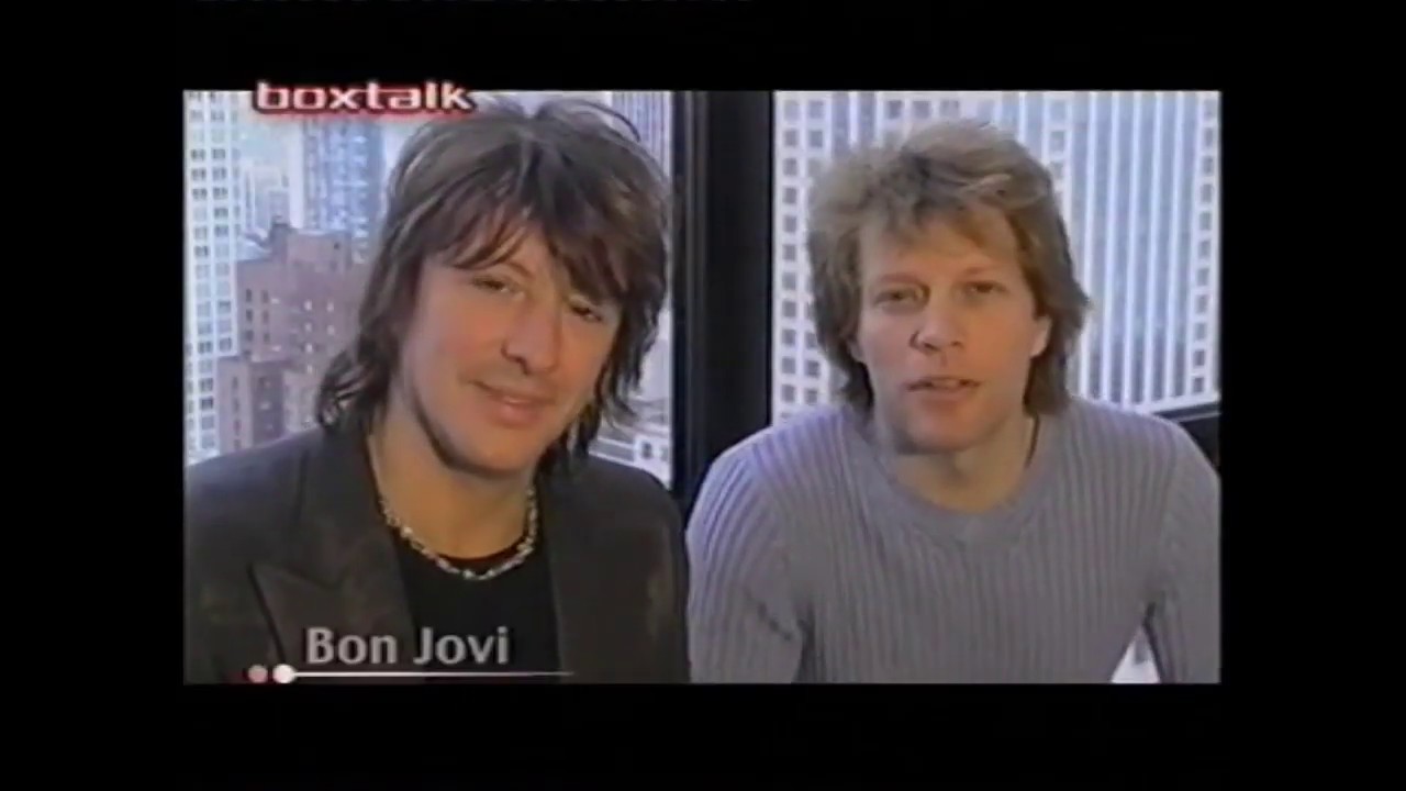 Bon Jovi Boxtalk Interview 2000: Thank You For Loving Me
