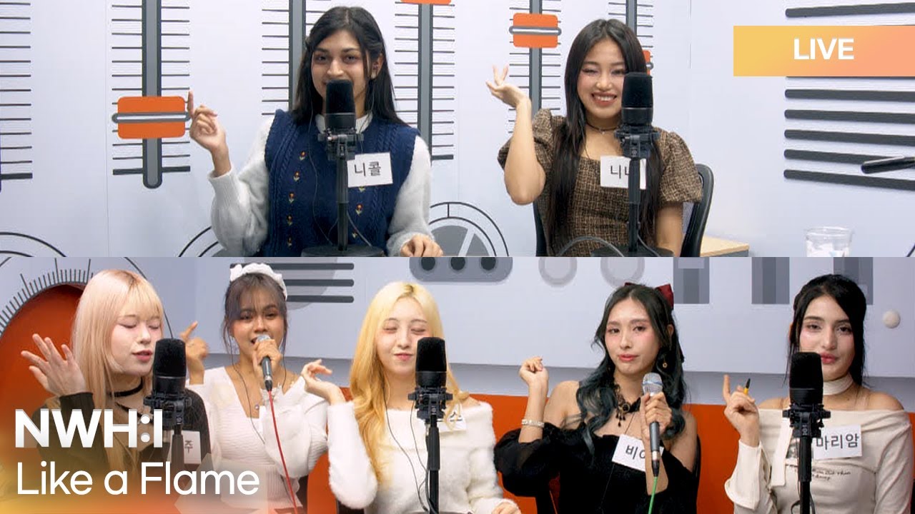 NWH:I (뉴이) - Like a Flame | K-Pop Live Session | K-Poppin'