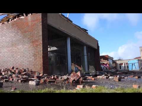 Waterloo Road 'The Demolition Jaws' Of The Bike Shed 