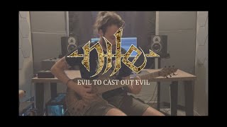 Nile - Evil to Cast Out Evil (Guitar Cover | MRK GUITARS )