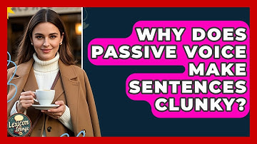 Why Does Passive Voice Make Sentences Clunky? - Lexicon Lounge