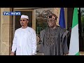 President Tinubu Welcomes Chadian President Idris Deby To Presidential Villa 