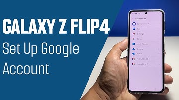 How To Set Up Google Account On Samsung Galaxy Z Flip4