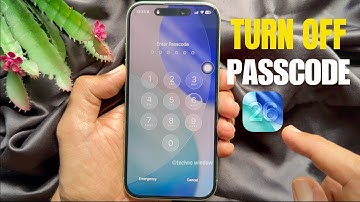 How To Turn Off Passcode on iPhone iOS 26
