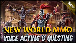 NEW WORLD MMO ► New Voice Acting & Quest Design Breakdown (Progression, Leveling Experience, Story)