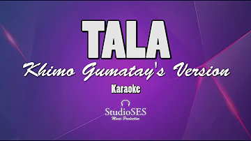 Sarah Geronimo - Tala | Khimo Gumatay's Version | Karaoke | Minus One | StudioSes
