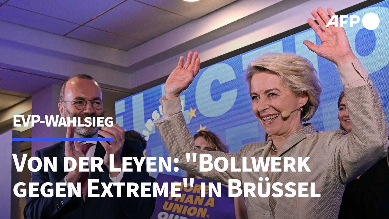 Livestream: Das sagen von der Leyen und Merz zum Wahlergebnis | DER SPIEGEL