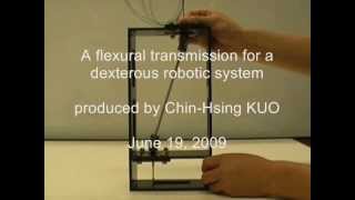 A Flexural Transmission for a Telesurgical Robot for Throat and Upper Airways by IM Lab 243 views 11 years ago 1 minute
