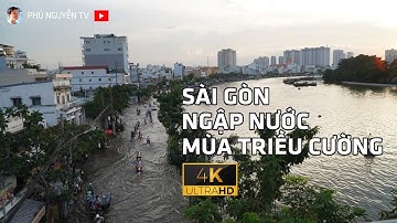 Sài Gòn ngập nước mùa triều cường dâng cao | Phú Nguyễn TV