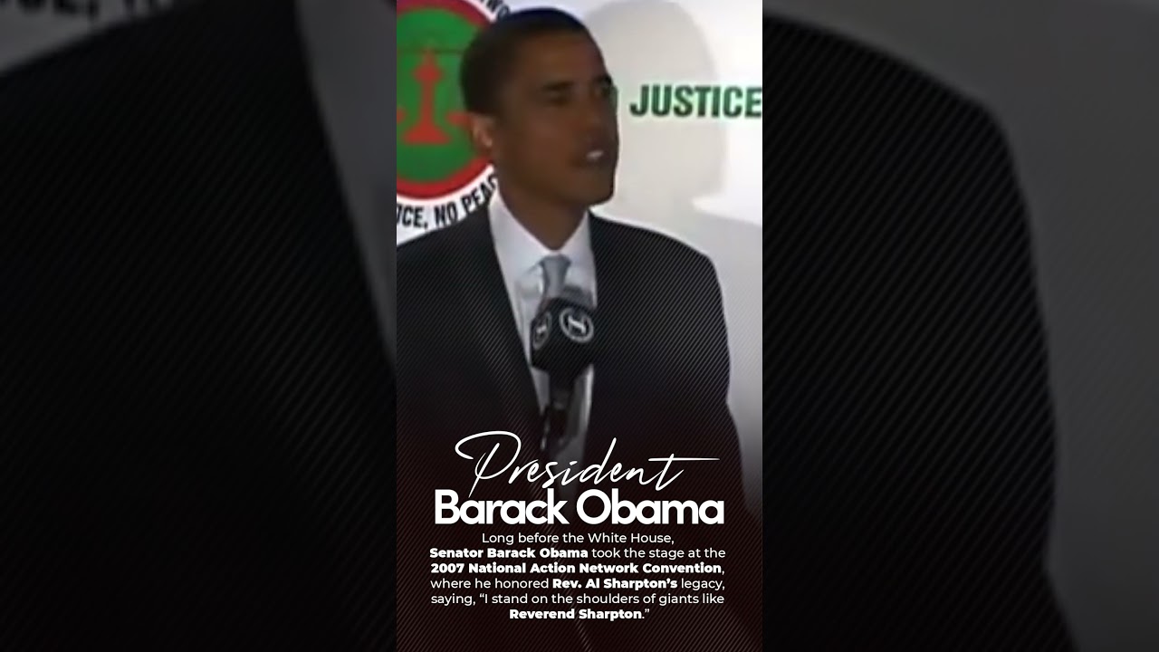 Senator Obama took the stage at the 2007 NAN Convention