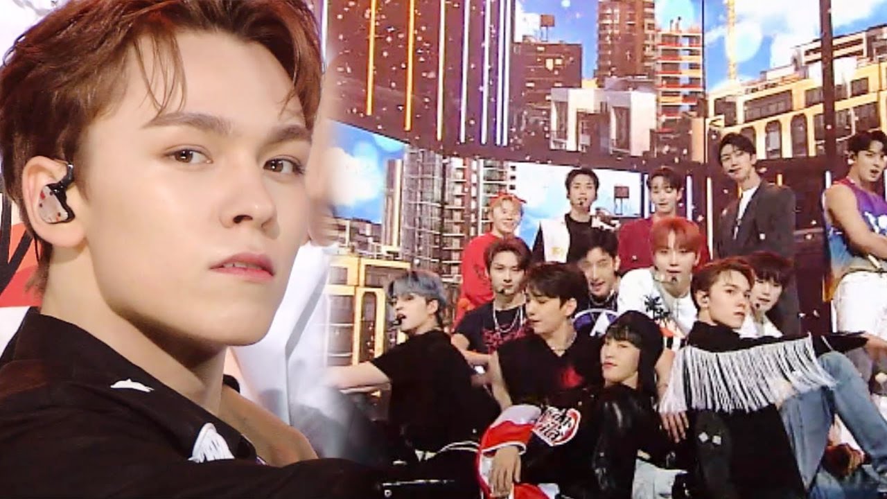SEVENTEEN - Left & Right [SBS Inkigayo Ep 1055] - YouTube