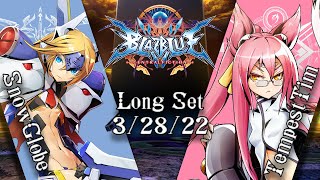 BBCF2 Online Casuals 3/28/22: SnowGlobe (Mu-12) vs TempestTim (Kokonoe)
