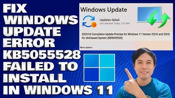 How To Fix Windows Update Error KB5055528 Failed To Install in Windows 11