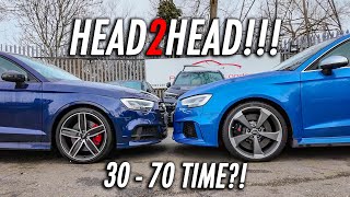 RS3 VS S3 DRIVING POV/REVIEW // IS THE RS3 WORTH THE EXTRA CHEDDAR
