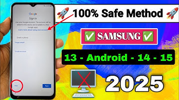 🎯 Samsung FRP Bypass & Unlock 2025 | Android 13–14–15 | No PC | No Tool | 100% Safe Method