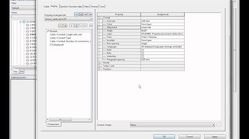 EPLAN P8-Cable Display Property arrangment