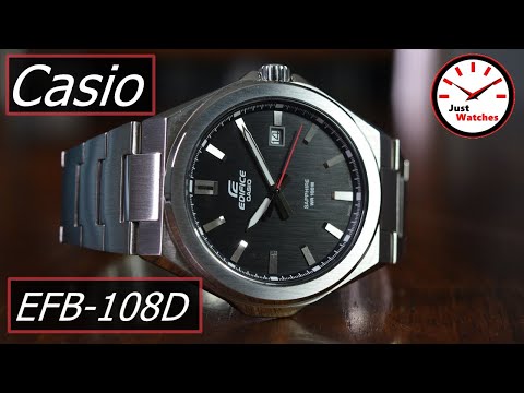 YouTube #casioedifice - Review EFB108D #watchreview Edifice Casio