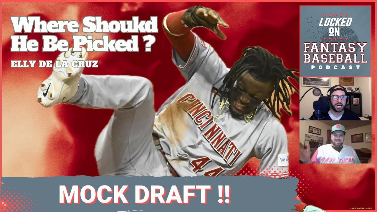 Fantasy Baseball 2024 First Mock Draft ! YouTube