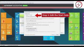 How to Change E-Invoice Start Date (AutoCount Version 2.2 Revision 27)